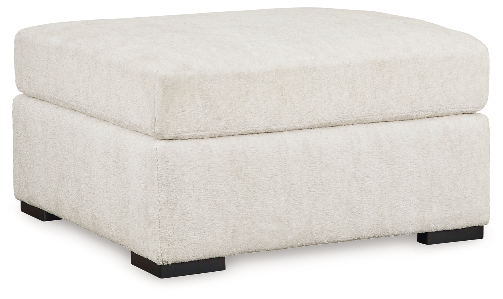 Chessington Ivory Oversized Accent Ottoman - 6190408 - Bien Home Furniture &amp; Electronics