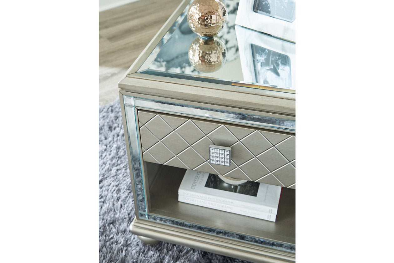 Chevanna Platinum End Table - T942-3 - Bien Home Furniture & Electronics
