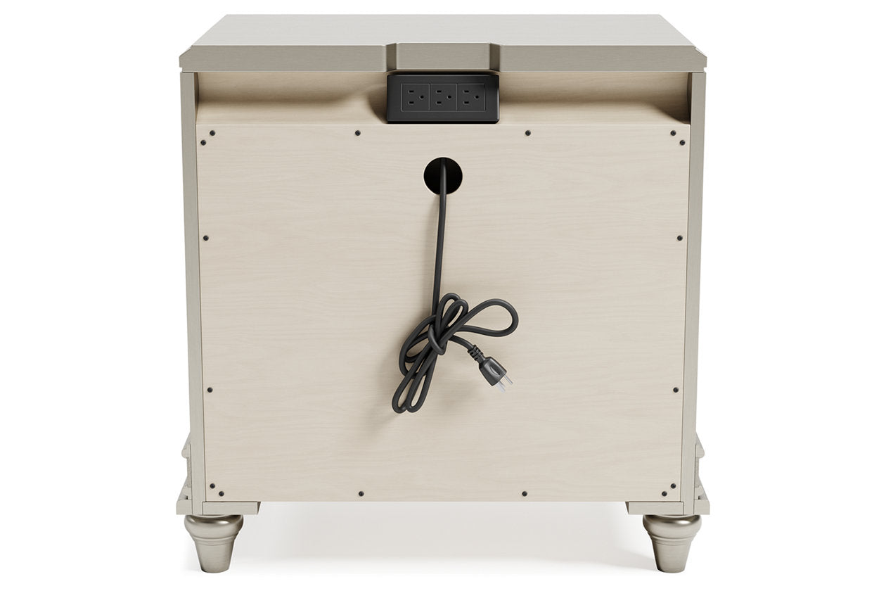 Chevanna Platinum Nightstand - B744-92 - Bien Home Furniture & Electronics