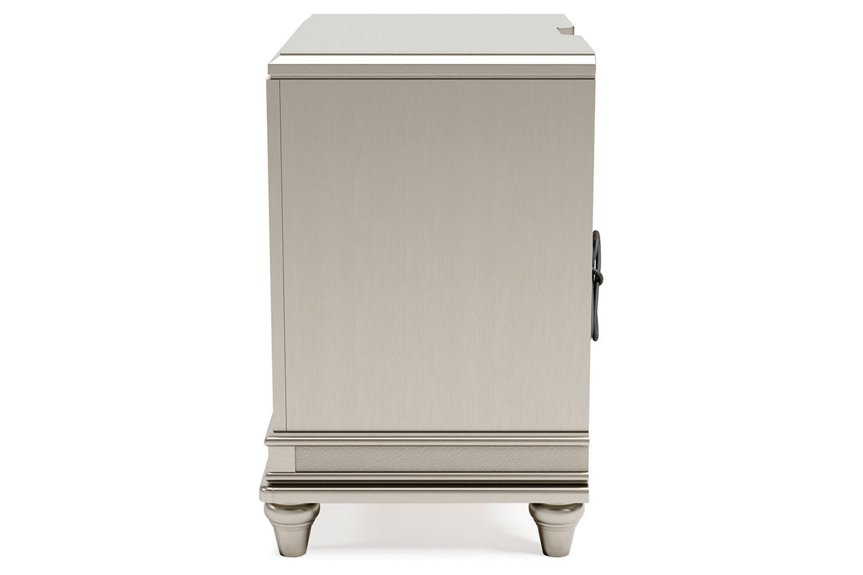 Chevanna Platinum Nightstand - B744-92 - Bien Home Furniture & Electronics