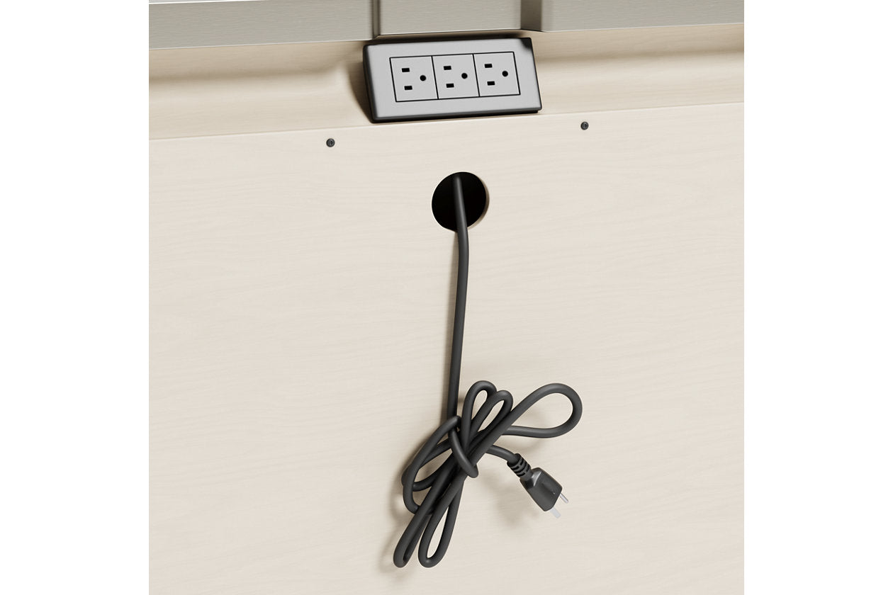 Chevanna Platinum Nightstand - B744-92 - Bien Home Furniture & Electronics