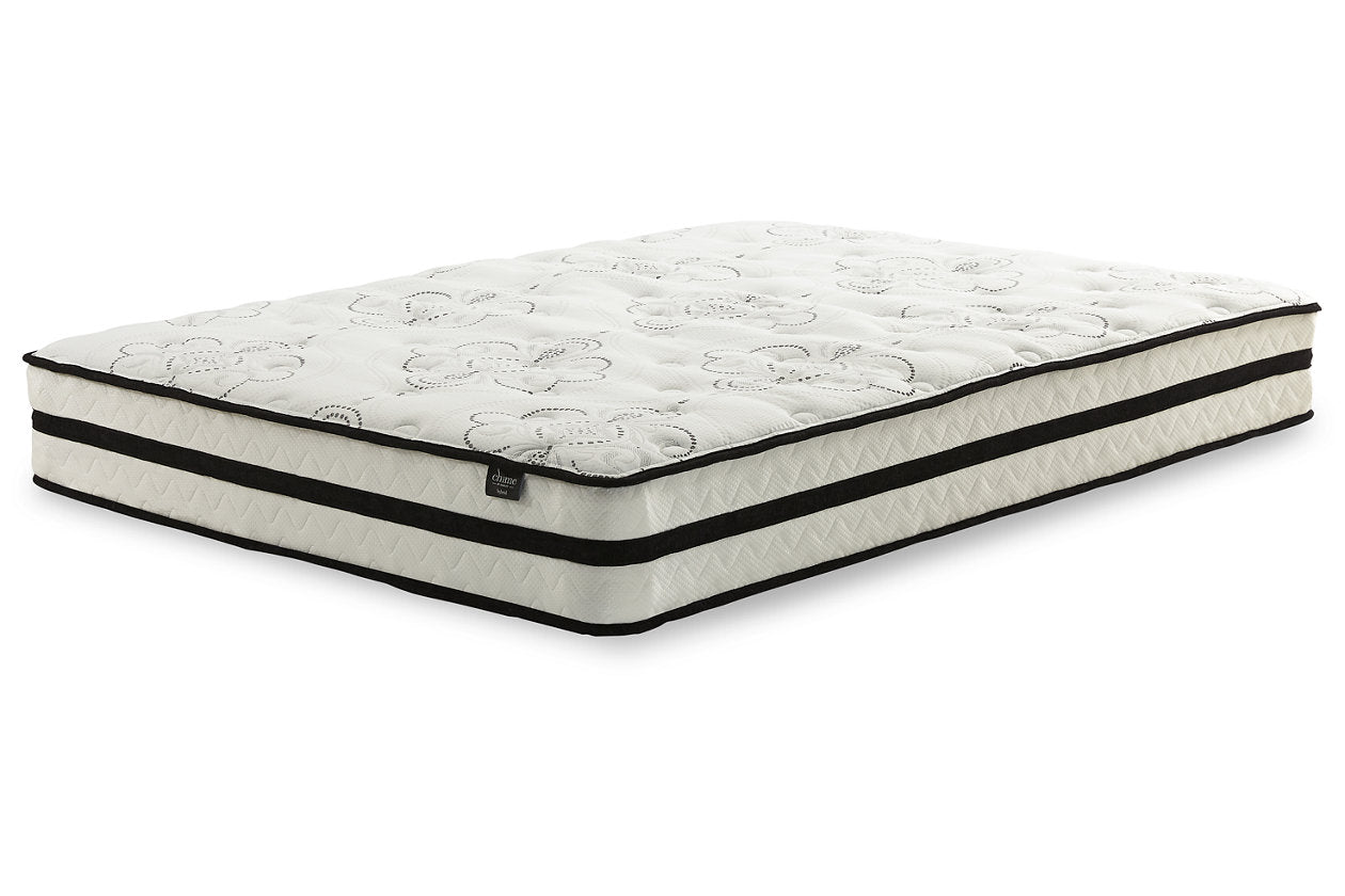 Chime 10 Inch Hybrid White Full Mattress in a Box - M69621 - Bien Home Furniture &amp; Electronics