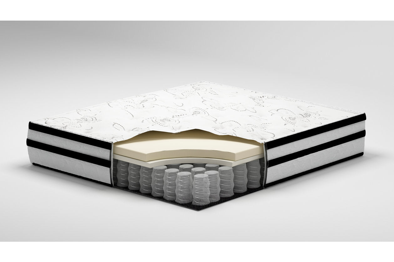 Chime 10 Inch Hybrid White King Mattress in a Box - M69641 - Bien Home Furniture & Electronics