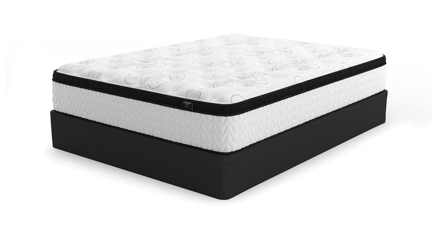 Chime 12 Inch Hybrid White California King Mattress in a Box - M69751 - Bien Home Furniture & Electronics