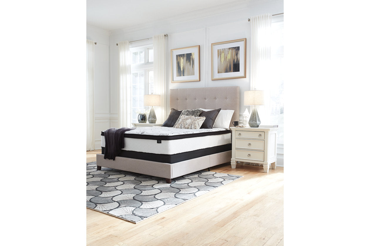 Chime 12 Inch Hybrid White Queen Mattress in a Box - M69731 - Bien Home Furniture &amp; Electronics