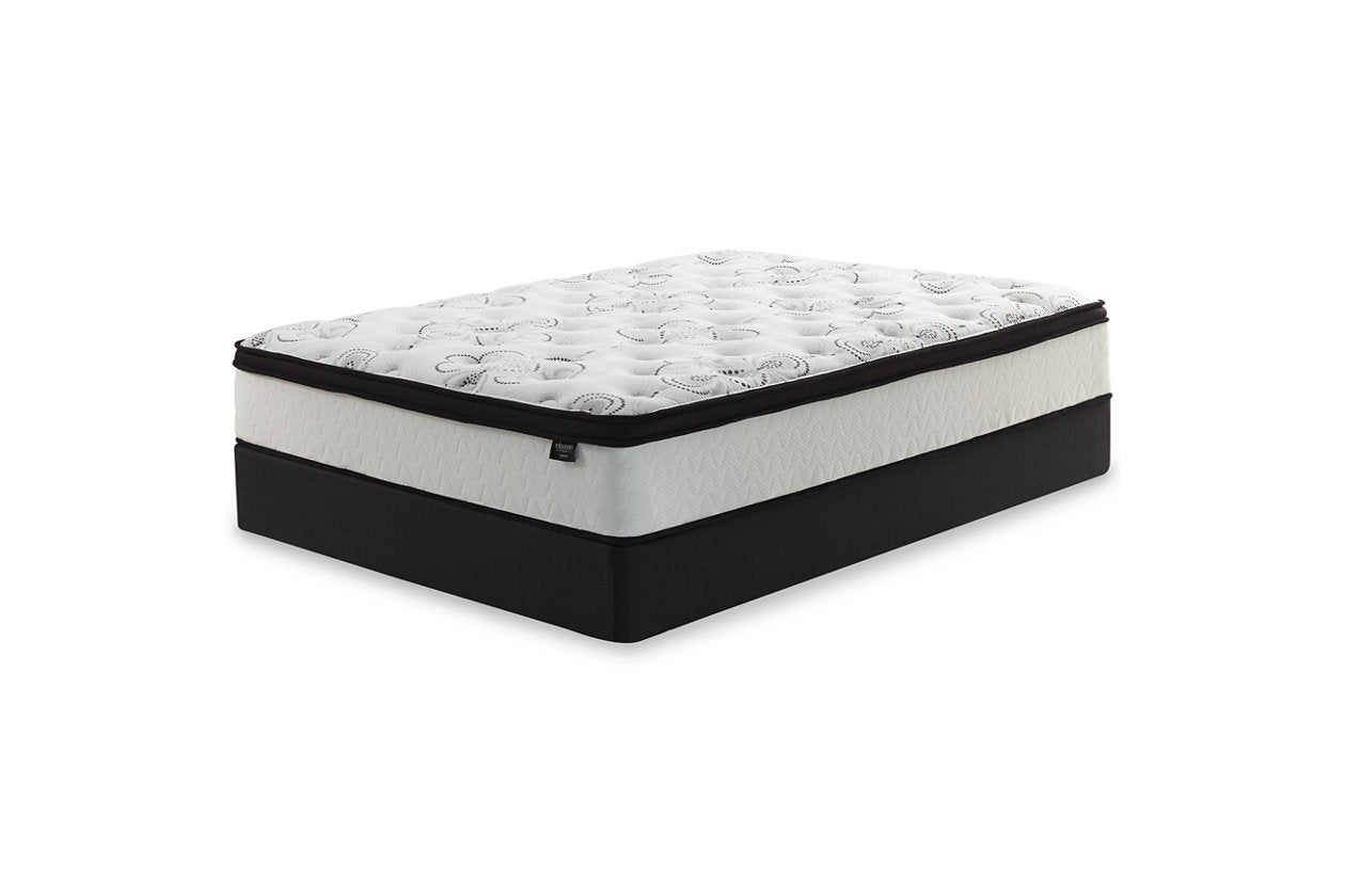 Chime 12 Inch Hybrid White Queen Mattress in a Box - M69731 - Bien Home Furniture &amp; Electronics