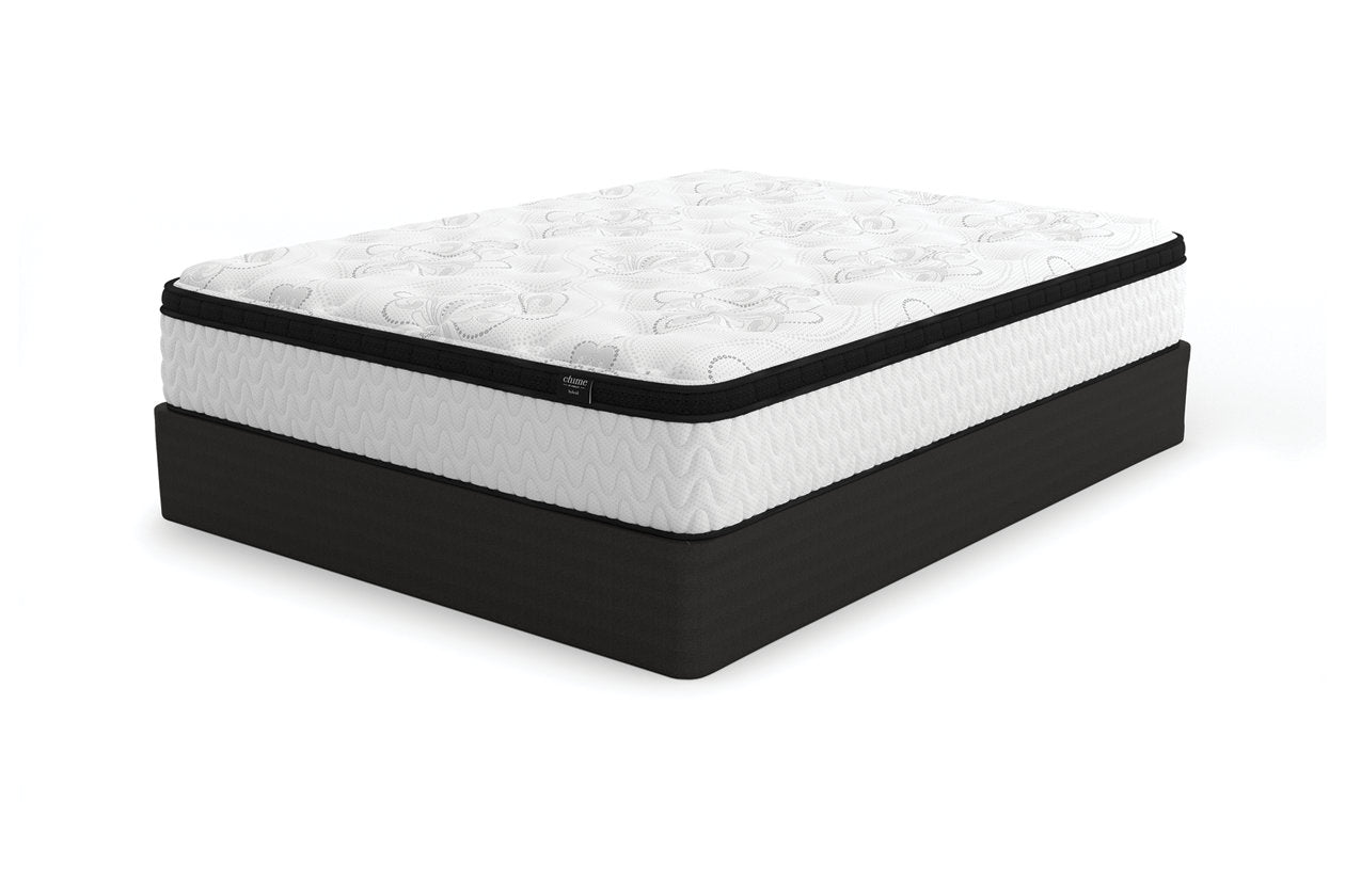 Chime 12 Inch Hybrid White Queen Mattress in a Box - M69731 - Bien Home Furniture &amp; Electronics