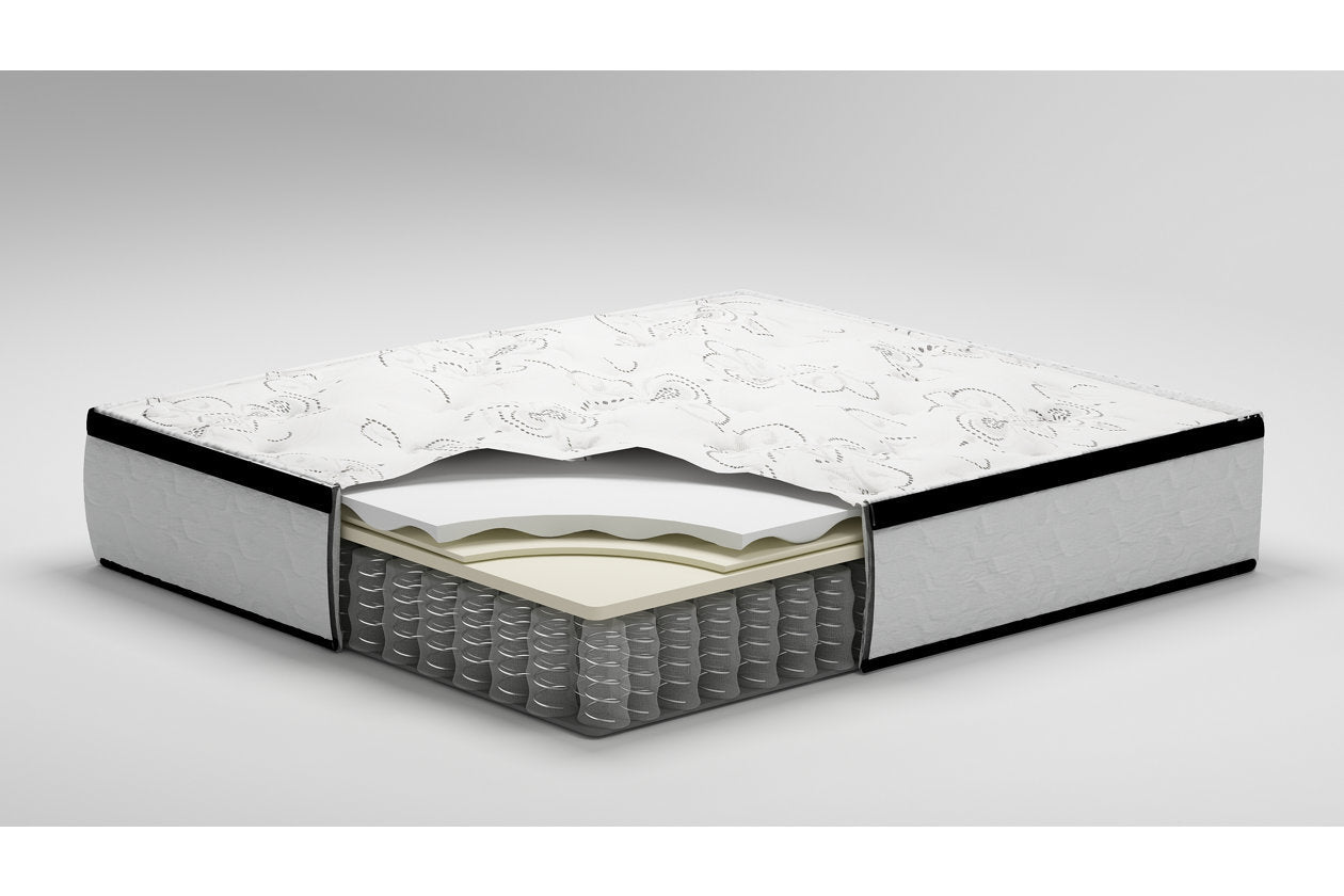 Chime 12 Inch Hybrid White Queen Mattress in a Box - M69731 - Bien Home Furniture &amp; Electronics