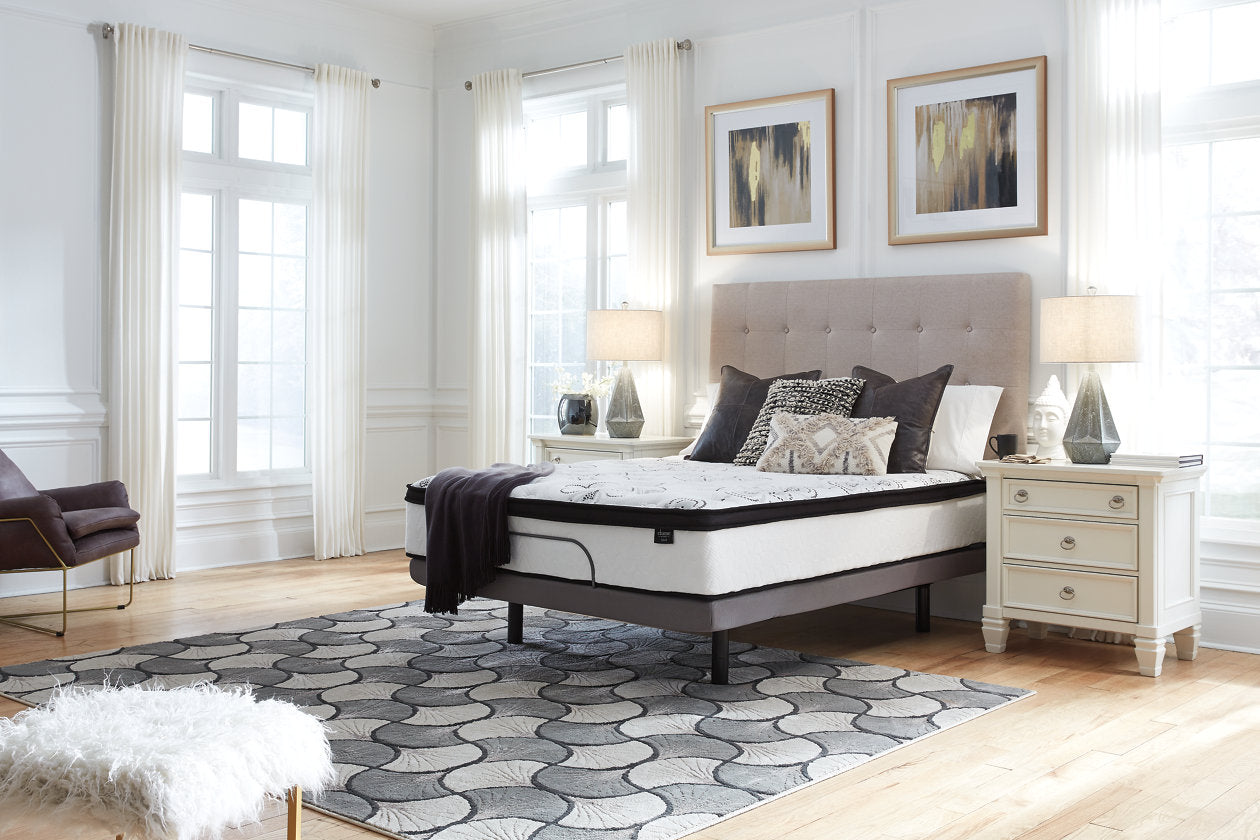 Chime 12 Inch Hybrid White Queen Mattress in a Box - M69731 - Bien Home Furniture & Electronics