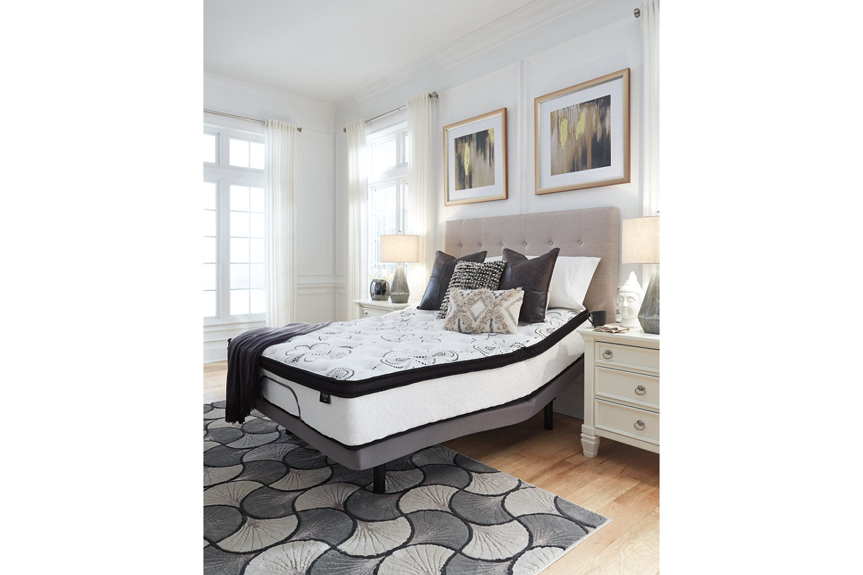 Chime 12 Inch Hybrid White Queen Mattress in a Box - M69731 - Bien Home Furniture &amp; Electronics