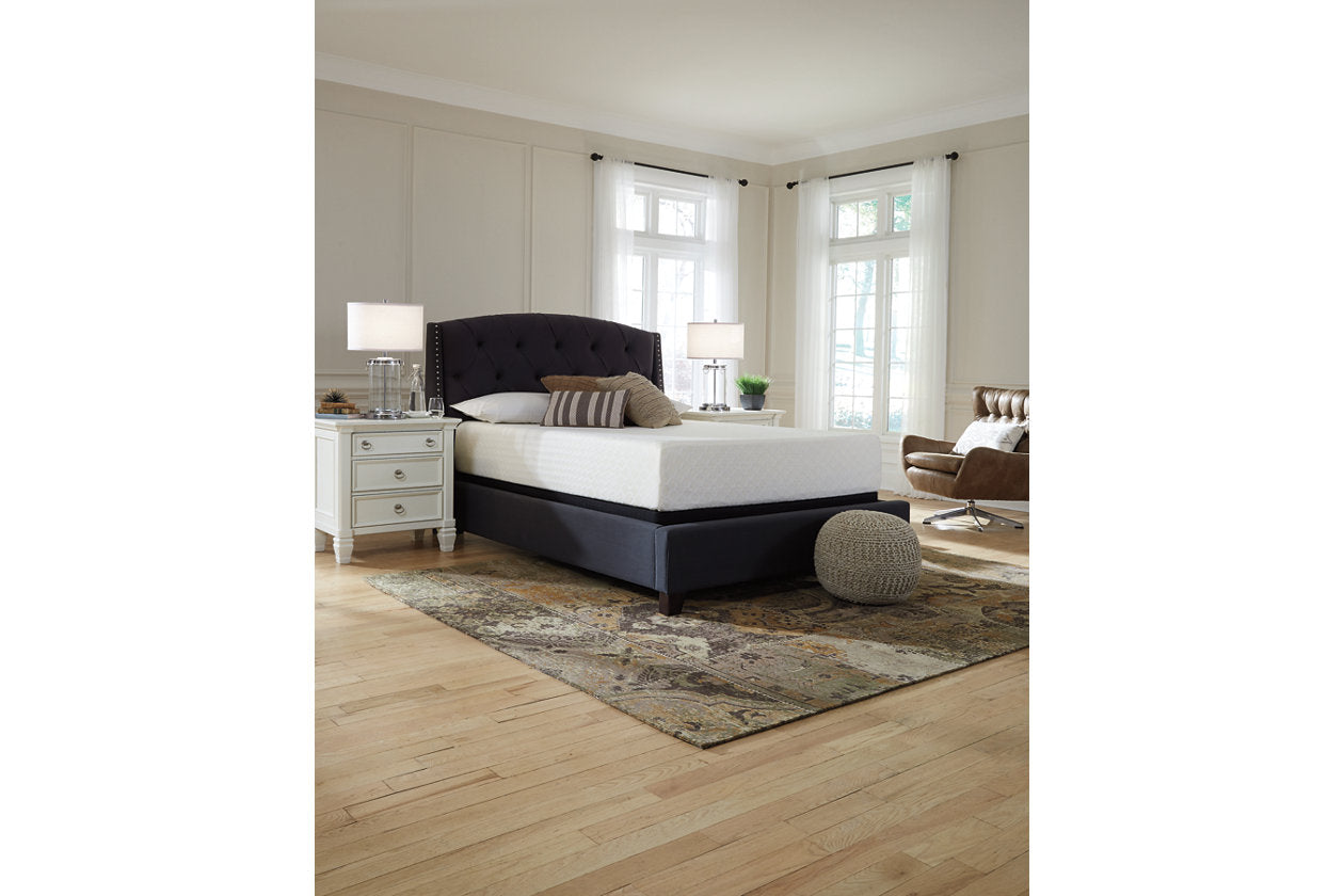 Chime 12 Inch Memory Foam White King Mattress in a Box - M72741 - Bien Home Furniture & Electronics