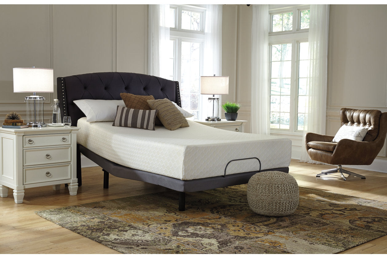 Chime 12 Inch Memory Foam White King Mattress in a Box - M72741 - Bien Home Furniture & Electronics