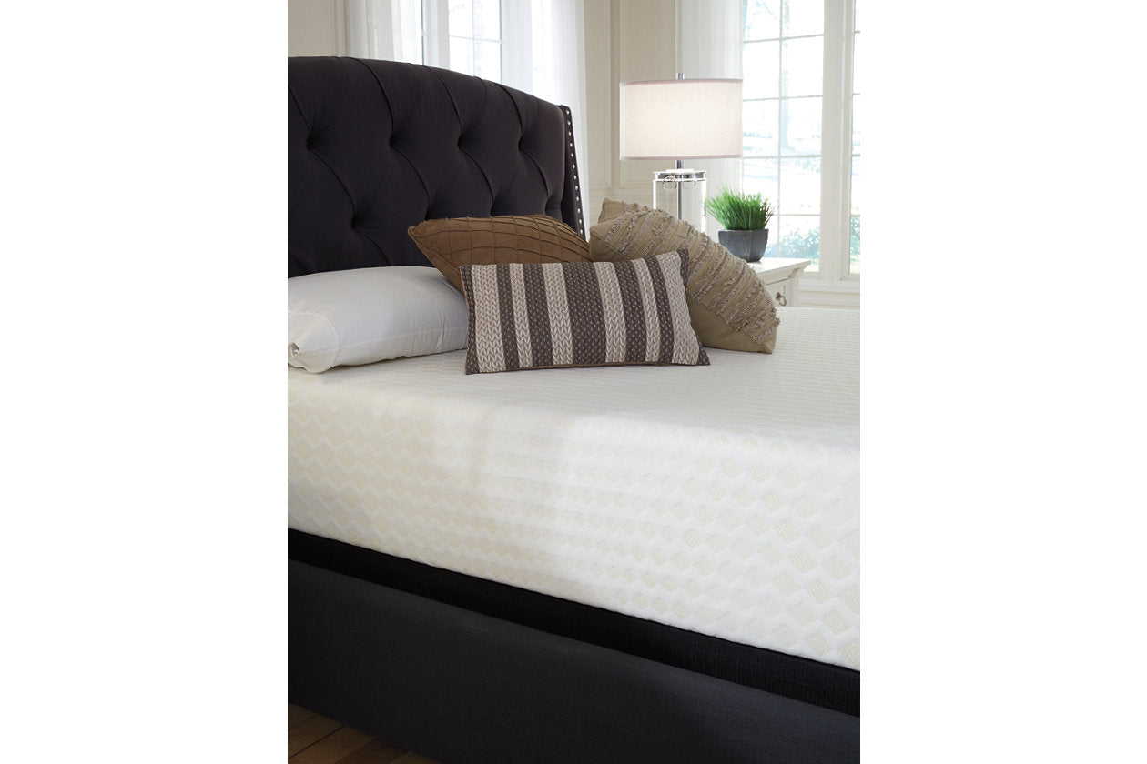 Chime 12 Inch Memory Foam White Queen Mattress in a Box - M72731 - Bien Home Furniture &amp; Electronics