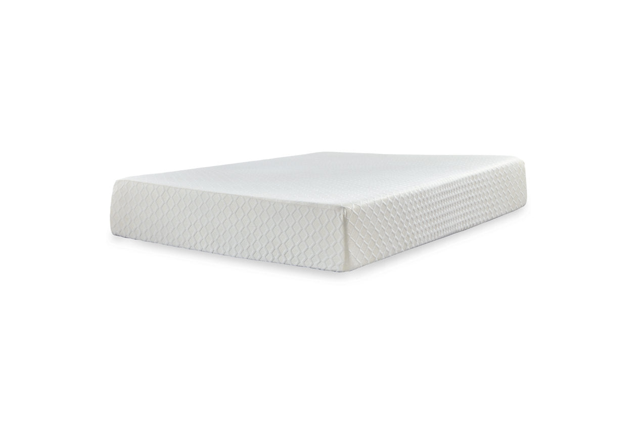 Chime 12 Inch Memory Foam White Queen Mattress in a Box - M72731 - Bien Home Furniture &amp; Electronics