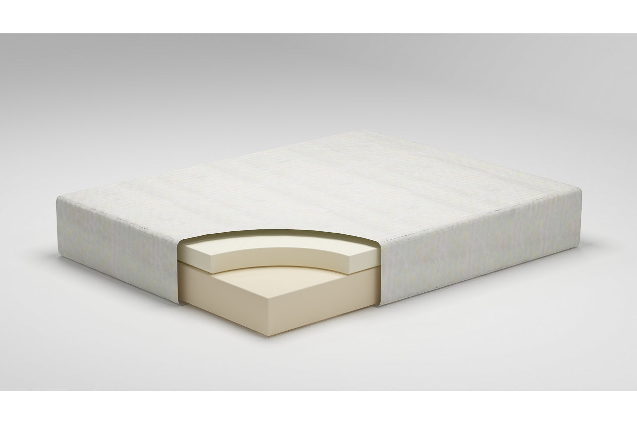 Chime 12 Inch Memory Foam White Queen Mattress in a Box - M72731 - Bien Home Furniture &amp; Electronics