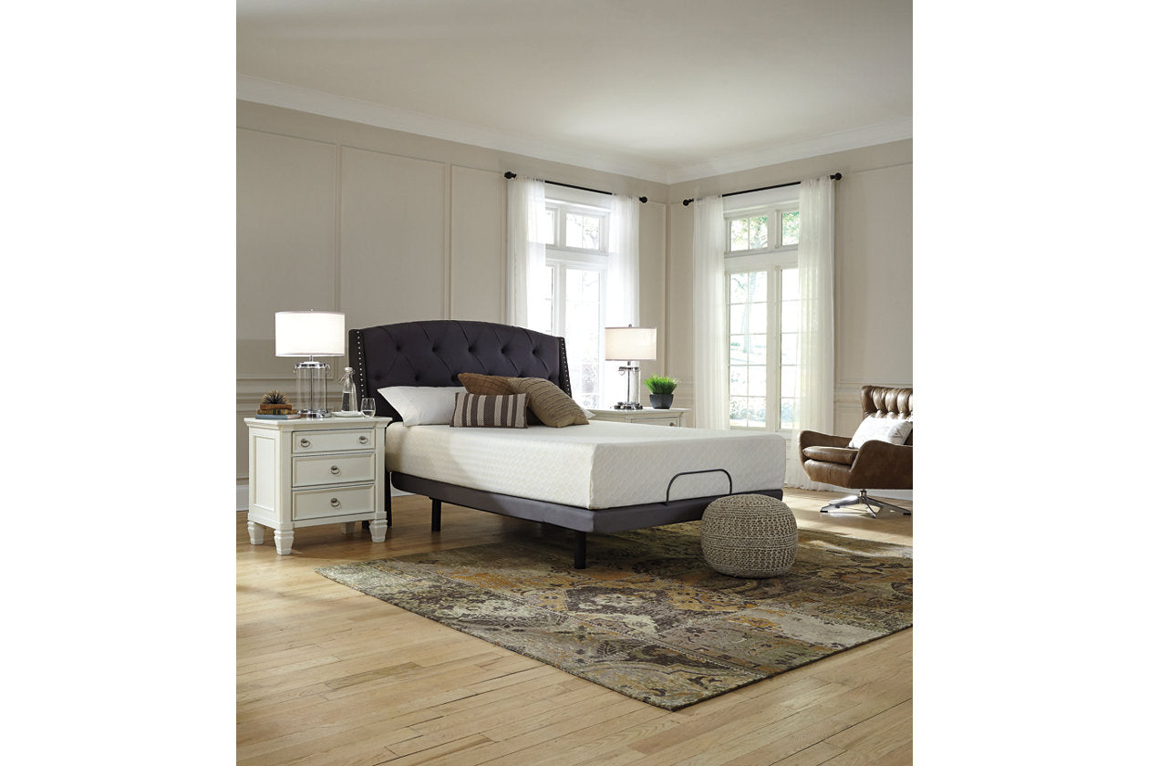 Chime 12 Inch Memory Foam White Queen Mattress in a Box - M72731 - Bien Home Furniture &amp; Electronics