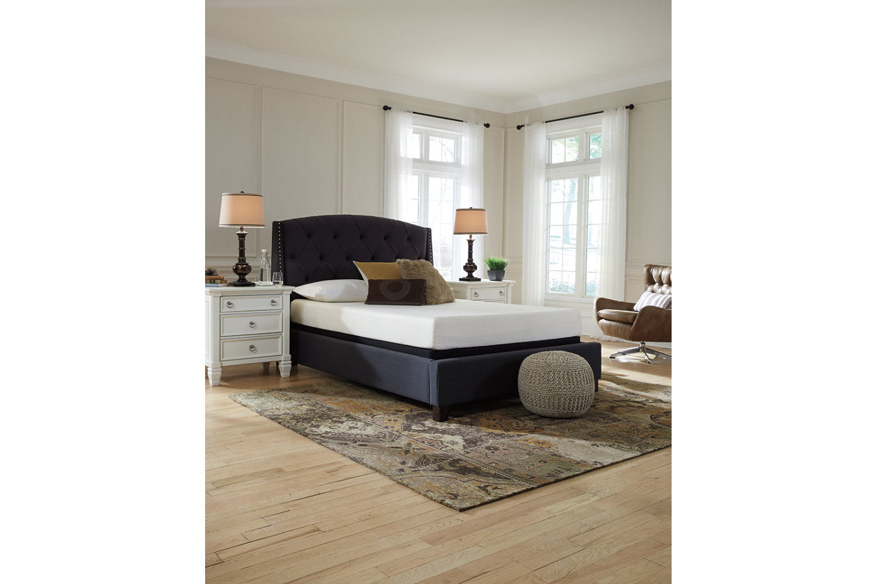 Chime 8 Inch Memory Foam White Full Mattress in a Box - M72621 - Bien Home Furniture &amp; Electronics