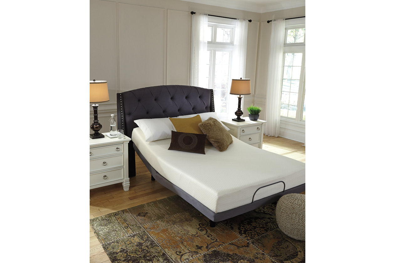 Chime 8 Inch Memory Foam White Full Mattress in a Box - M72621 - Bien Home Furniture &amp; Electronics