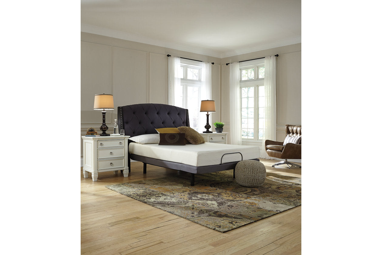 Chime 8 Inch Memory Foam White Full Mattress in a Box - M72621 - Bien Home Furniture &amp; Electronics