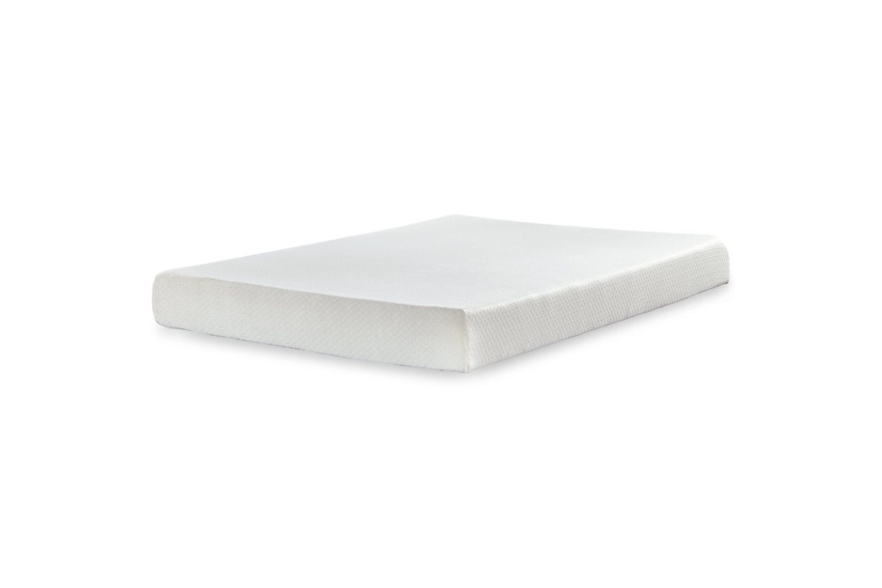 Chime 8 Inch Memory Foam White King Mattress in a Box - M72641 - Bien Home Furniture &amp; Electronics