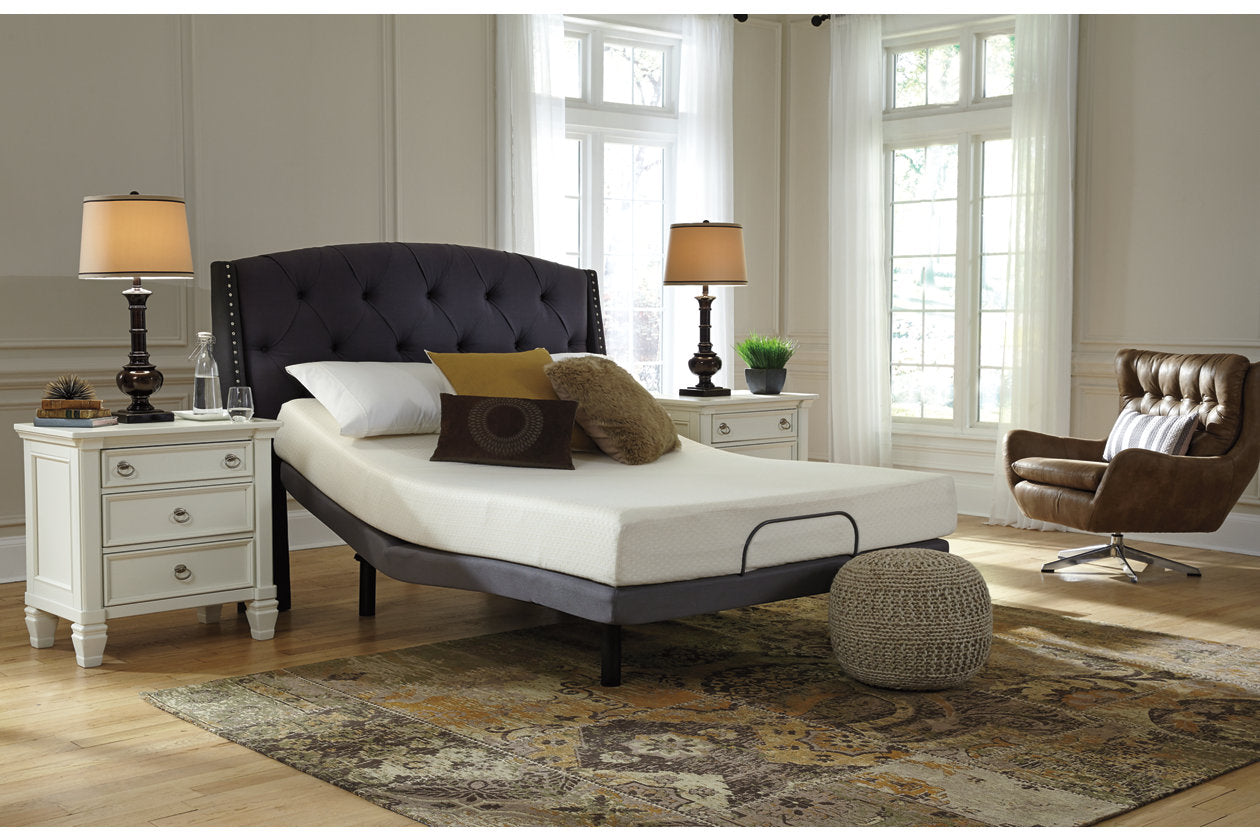 Chime 8 Inch Memory Foam White Queen Mattress in a Box - M72631 - Bien Home Furniture & Electronics