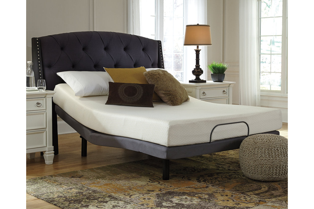 Chime 8 Inch Memory Foam White Queen Mattress in a Box - M72631 - Bien Home Furniture & Electronics