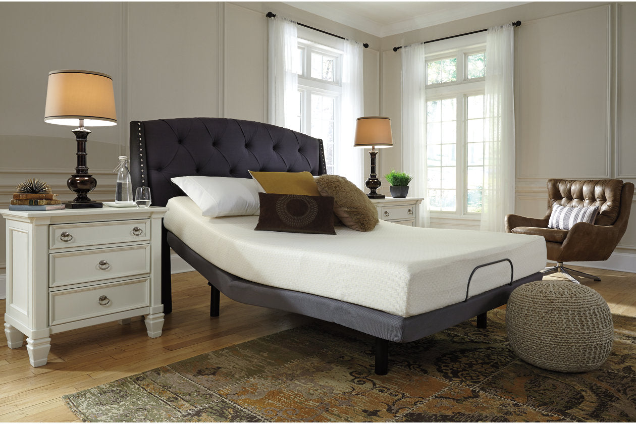 Chime 8 Inch Memory Foam White Queen Mattress in a Box - M72631 - Bien Home Furniture & Electronics