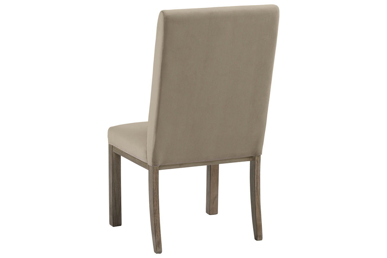 Chrestner Gray/Brown Dining Chair, Set of 2 - D983-01 - Bien Home Furniture & Electronics