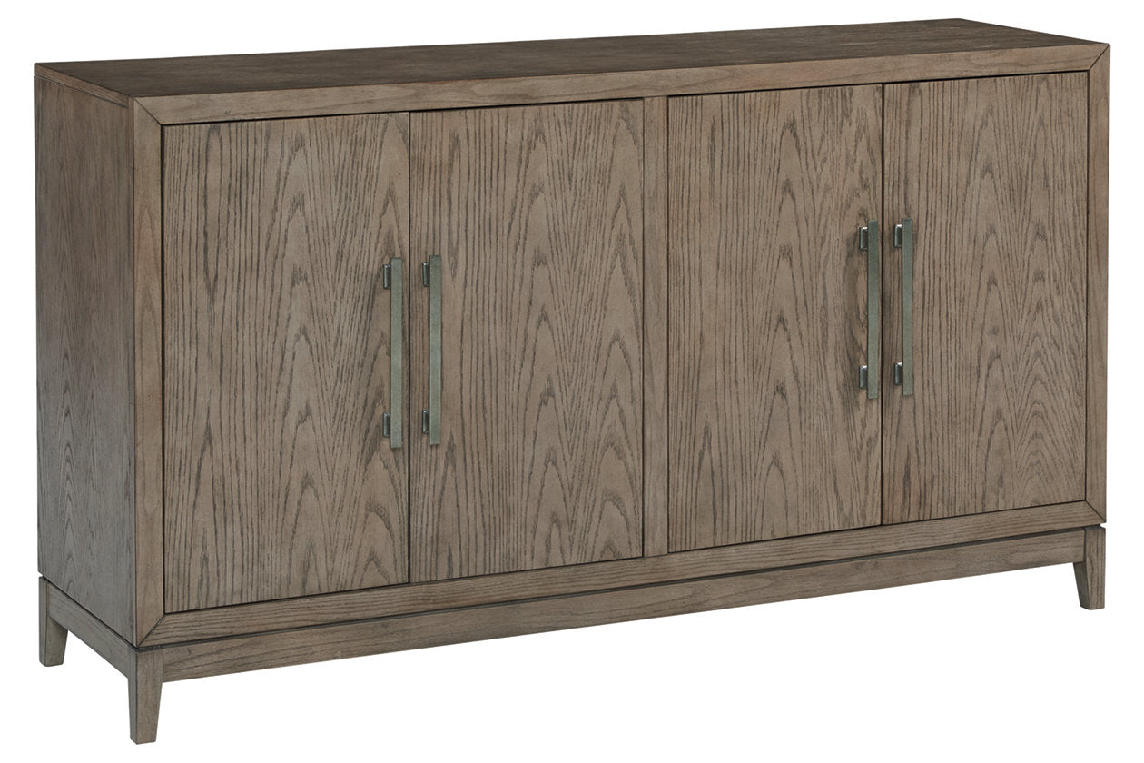 Chrestner Gray Dining Server - D983-60 - Bien Home Furniture & Electronics