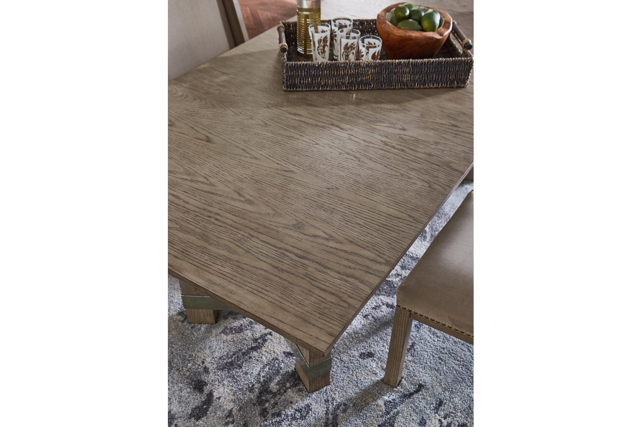 Chrestner Gray Dining Table - D983-25 - Bien Home Furniture & Electronics