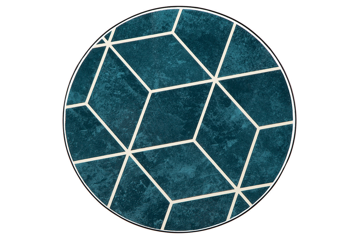 Clairbelle Teal Accent Table, Set of 2 - A4000523 - Bien Home Furniture & Electronics