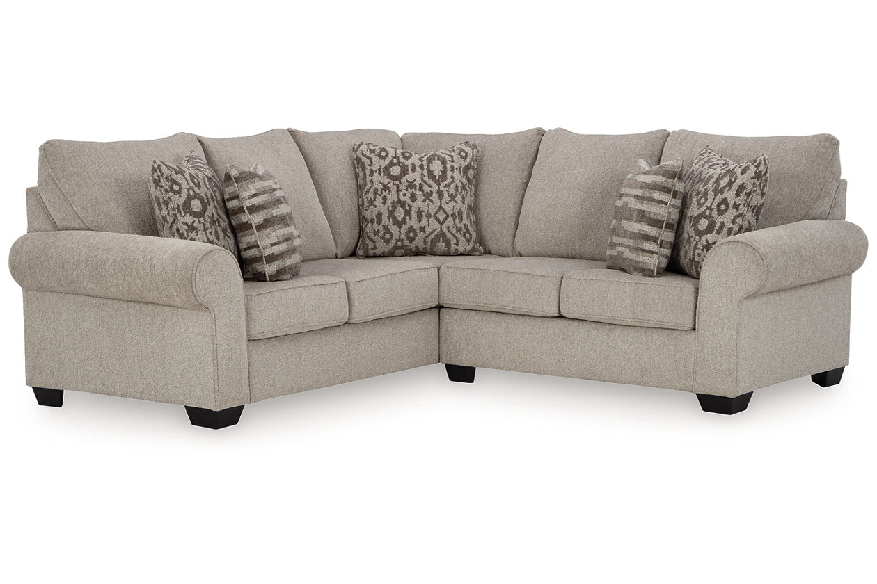 Claireah Umber 2-Piece LAF Sectional - SET | 9060348 | 9060356 - Bien Home Furniture & Electronics