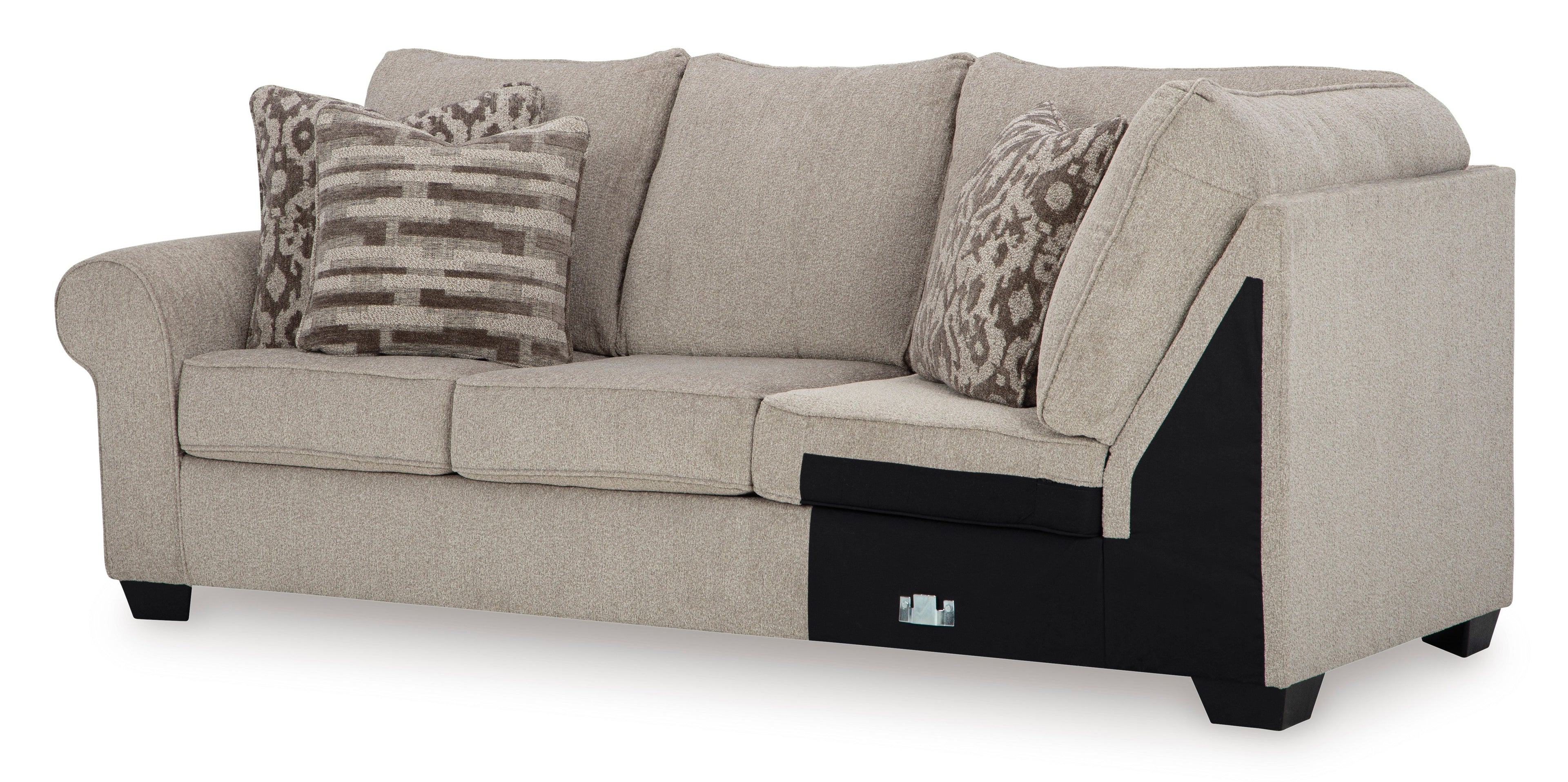 Claireah Umber 2-Piece LAF Sectional - SET | 9060348 | 9060356 - Bien Home Furniture & Electronics