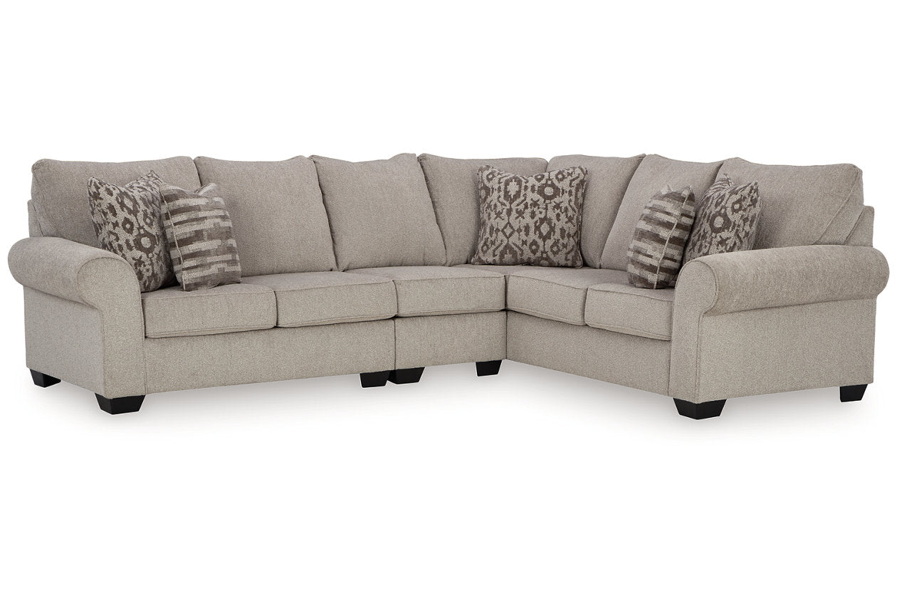 Claireah Umber 3-Piece RAF Sectional - SET | 9060349 | 9060355 | 9060346 - Bien Home Furniture & Electronics