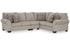 Claireah Umber 3-Piece RAF Sectional - SET | 9060349 | 9060355 | 9060346 - Bien Home Furniture & Electronics