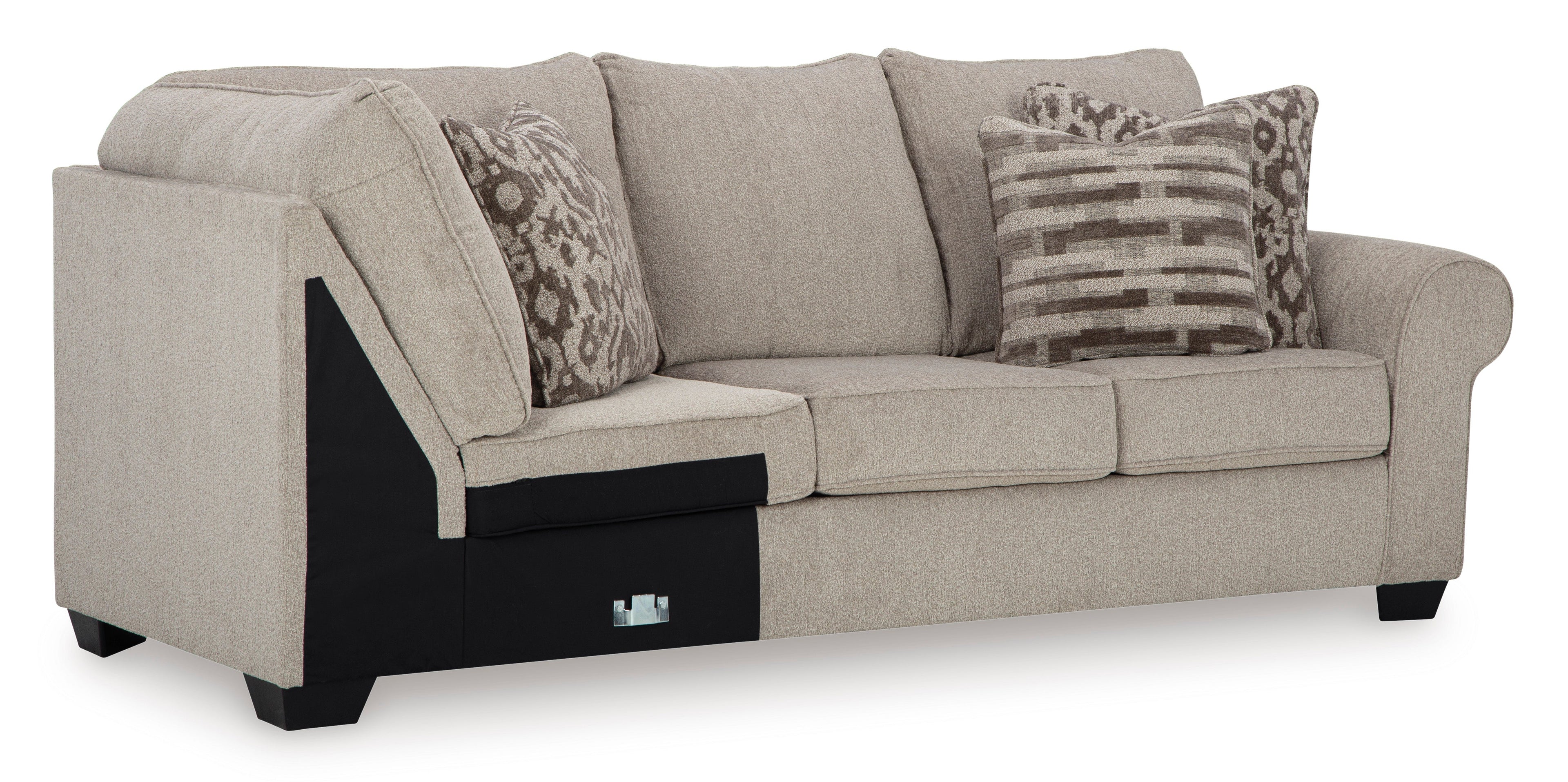Claireah Umber 3-Piece RAF Sectional - SET | 9060349 | 9060355 | 9060346 - Bien Home Furniture & Electronics