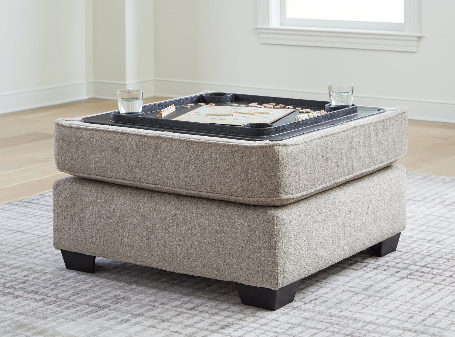 Claireah Umber Ottoman With Storage - 9060311 - Bien Home Furniture &amp; Electronics