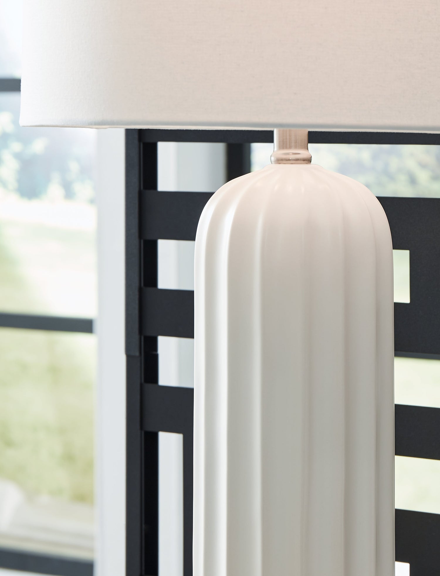 Clarkland White Table Lamp, Set of 2 - L177974 - Bien Home Furniture & Electronics