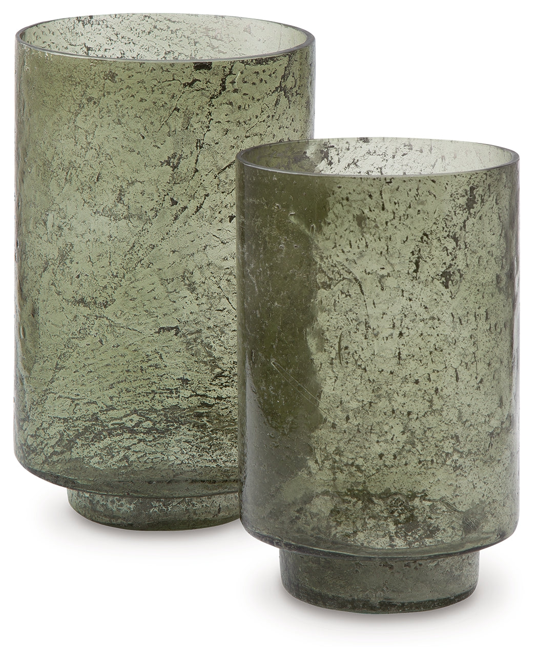 Clarkton Green Candle Holder Set (Set of 2) - A2000623 - Bien Home Furniture &amp; Electronics