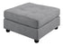 Claude Tufted Cushion Back Ottoman Dove - 551006 - Bien Home Furniture & Electronics