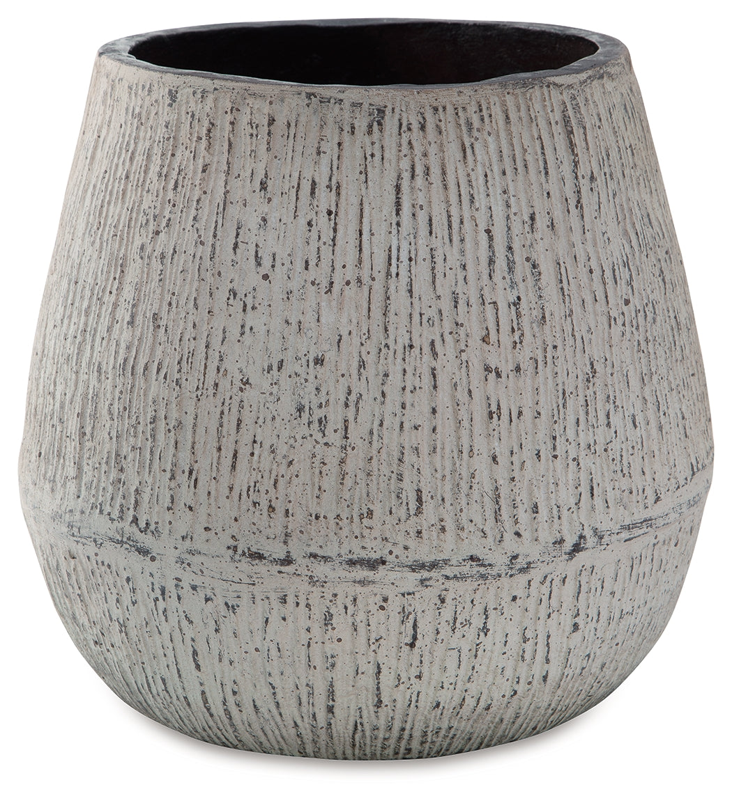 Claymount Distressed Brown Vase - A2000636 - Bien Home Furniture & Electronics