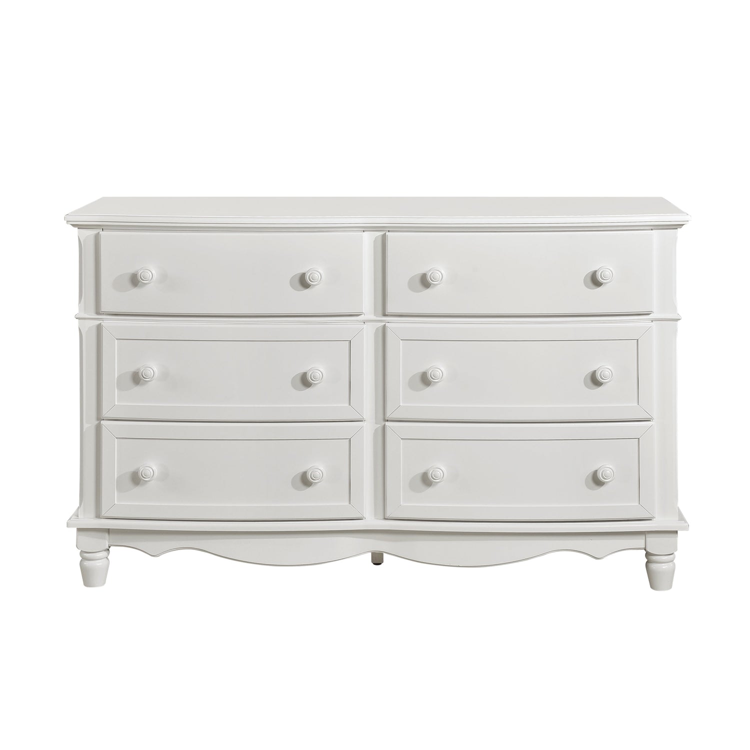 Clementine White Dresser - B1799-5 - Bien Home Furniture & Electronics