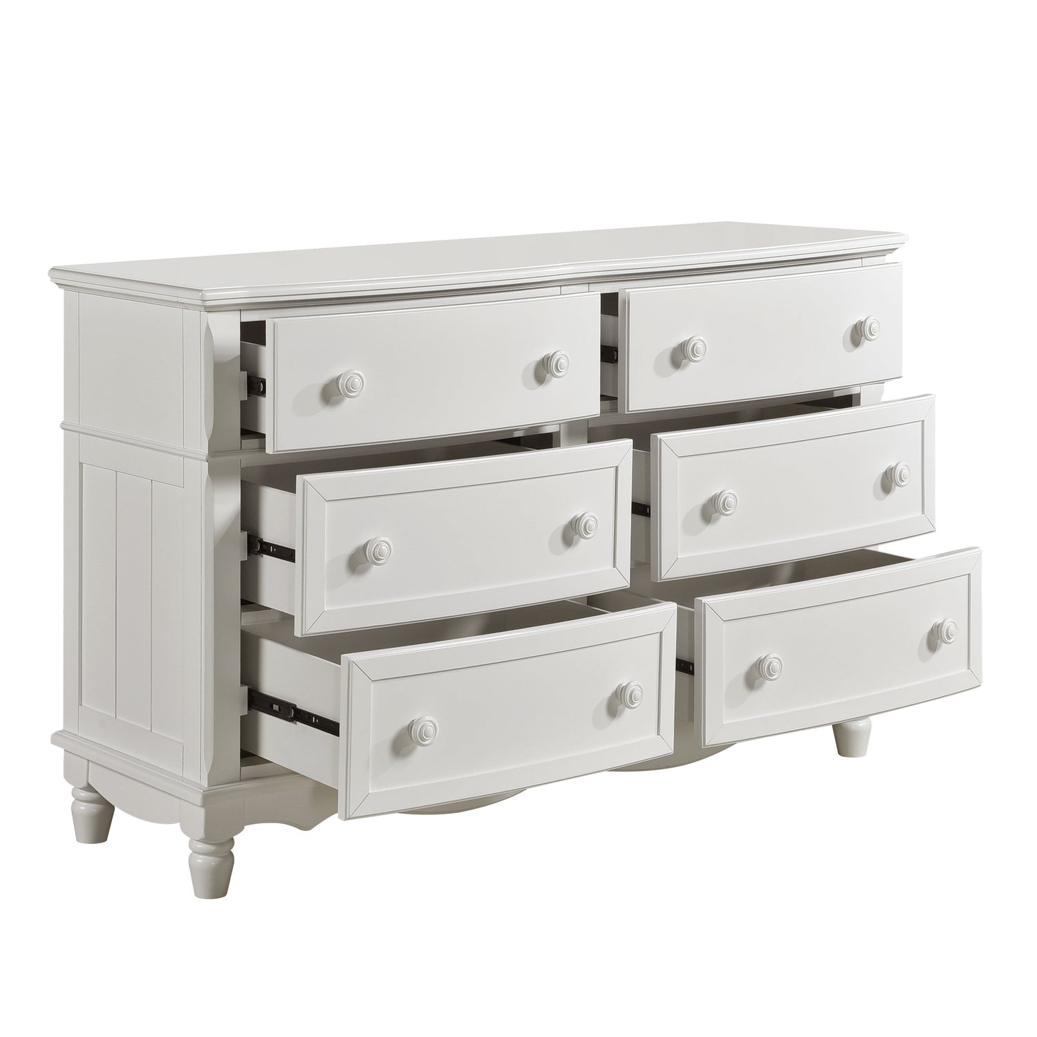 Clementine White Dresser - B1799-5 - Bien Home Furniture & Electronics