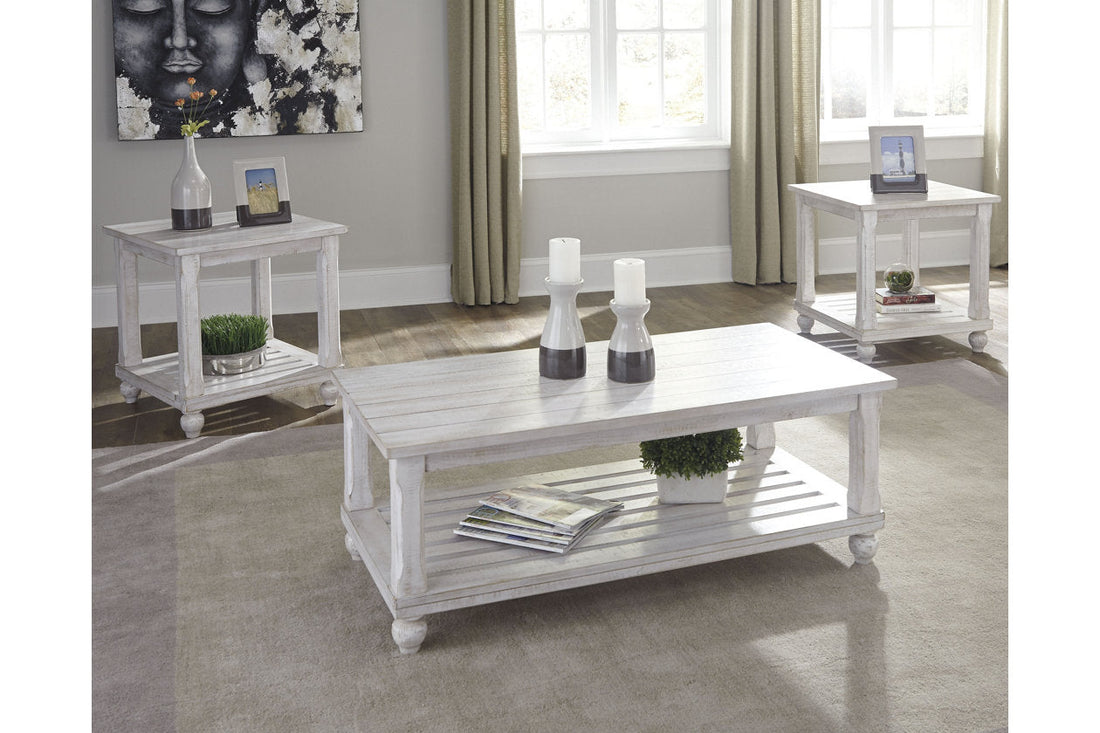 Cloudhurst White Table, Set of 3 - T488-13 - Bien Home Furniture &amp; Electronics