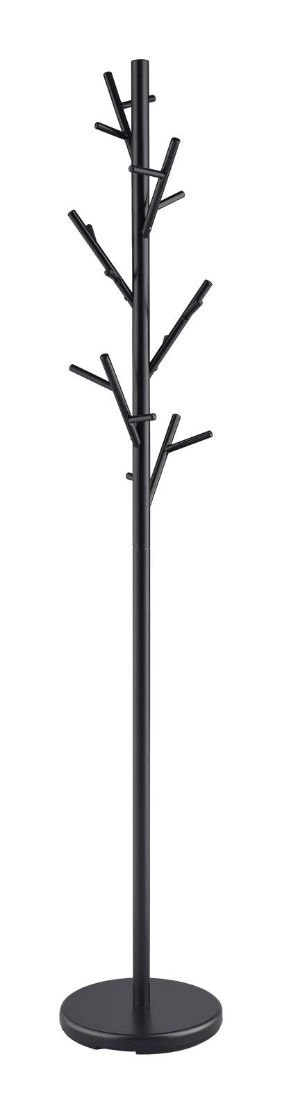 Clover Black 18-Hook Coat Rack - 900897 - Bien Home Furniture & Electronics