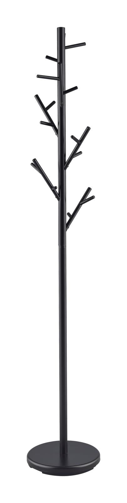 Clover Black 18-Hook Coat Rack - 900897 - Bien Home Furniture & Electronics