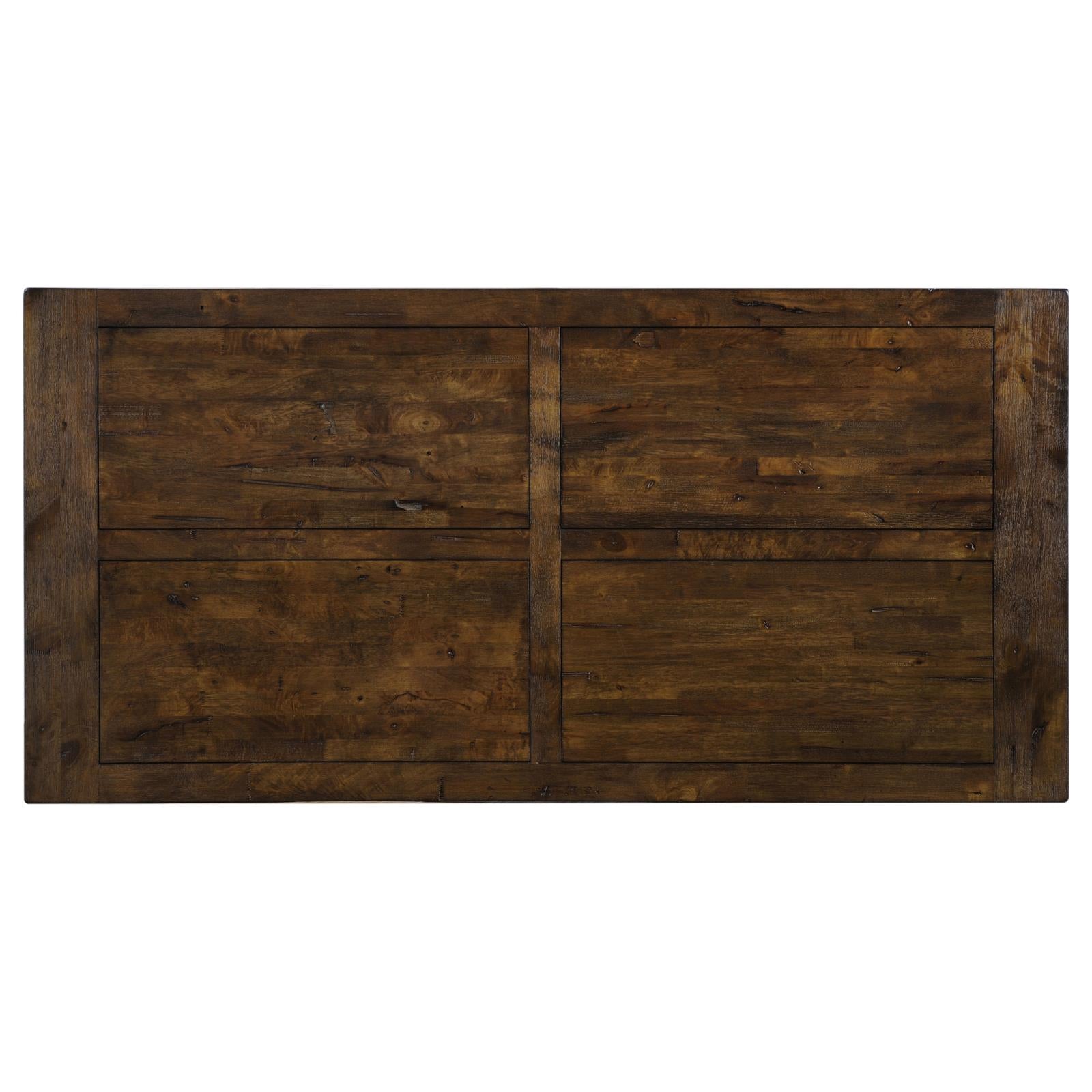 Coleman Dining Room Set Rustic Golden Brown - 107041-S5 - Bien Home Furniture & Electronics