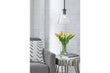 Collbrook Clear/Black Finish Pendant Light - L000678 - Bien Home Furniture & Electronics