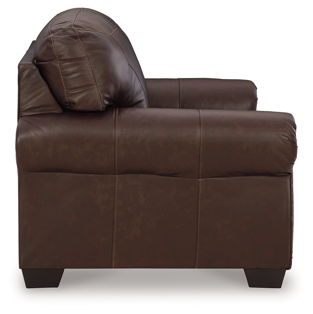Colleton Dark Brown Loveseat - 5210735 - Bien Home Furniture & Electronics
