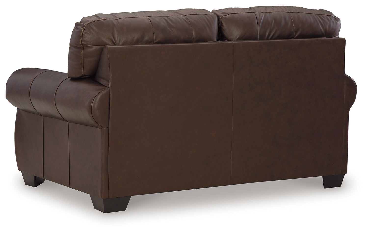 Colleton Dark Brown Loveseat - 5210735 - Bien Home Furniture &amp; Electronics